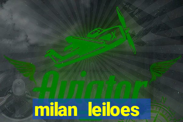milan leiloes passagens gol